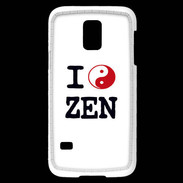 Coque Samsung Galaxy S5 Mini I love Zen