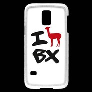 Coque Samsung Galaxy S5 Mini I love Lama