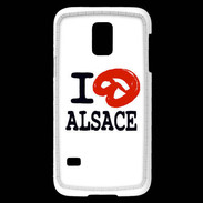 Coque Samsung Galaxy S5 Mini I love Alsace 2