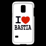 Coque Samsung Galaxy S5 Mini I love Bastia