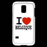 Coque Samsung Galaxy S5 Mini I love Belgique
