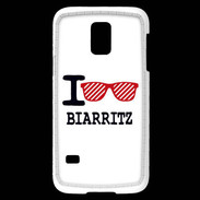 Coque Samsung Galaxy S5 Mini I love Biarritz 2