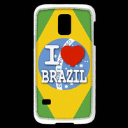 Coque Samsung Galaxy S5 Mini I love Brazil 3