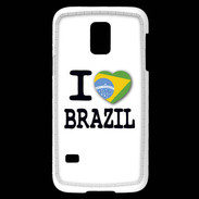 Coque Samsung Galaxy S5 Mini I love Brazil 2