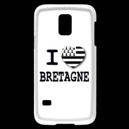 Coque Samsung Galaxy S5 Mini I love Bretagne 3