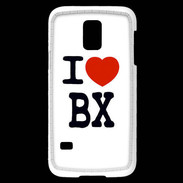 Coque Samsung Galaxy S5 Mini I love BX