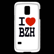 Coque Samsung Galaxy S5 Mini I love BZH
