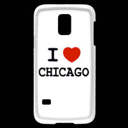 Coque Samsung Galaxy S5 Mini I love Chicago