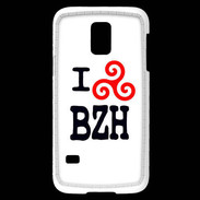 Coque Samsung Galaxy S5 Mini I love BZH 2
