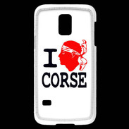 Coque Samsung Galaxy S5 Mini I love Corse 2