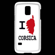 Coque Samsung Galaxy S5 Mini I love Corsica 3