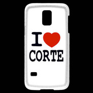 Coque Samsung Galaxy S5 Mini I love Corte