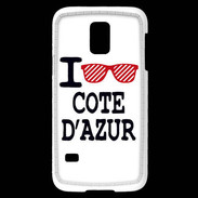 Coque Samsung Galaxy S5 Mini I love Cote d'Azur 2