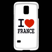 Coque Samsung Galaxy S5 Mini I love France