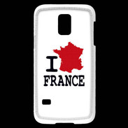 Coque Samsung Galaxy S5 Mini I love France 4