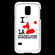 Coque Samsung Galaxy S5 Mini i love Guadeloupe 2