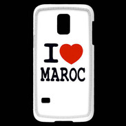 Coque Samsung Galaxy S5 Mini I love Maroc