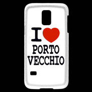 Coque Samsung Galaxy S5 Mini I love Porto Vecchio