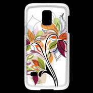 Coque Samsung Galaxy S5 Mini Fleurs