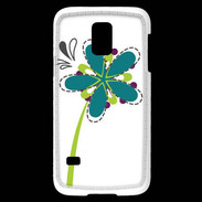 Coque Samsung Galaxy S5 Mini fleurs 2