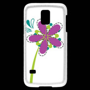 Coque Samsung Galaxy S5 Mini fleurs 4