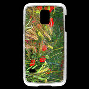 Coque Samsung Galaxy S5 Mini DP Coquelicot dans un champs de blé