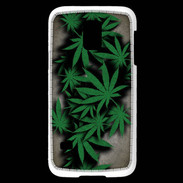 Coque Samsung Galaxy S5 Mini Feuilles de cannabis 50