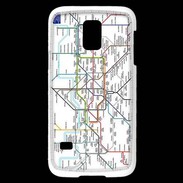 Coque Samsung Galaxy S5 Mini Plan de métro de Londres