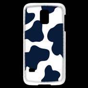 Coque Samsung Galaxy S5 Mini vache bleue 