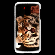 Coque Samsung Galaxy S5 Mini Portrait de tigre PB 5