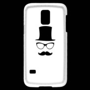 Coque Samsung Galaxy S5 Mini chapeau moustache