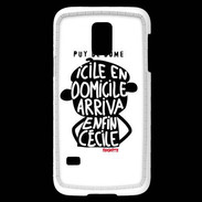 Coque Samsung Galaxy S5 Mini Adishatz Humour Puy de Dome