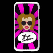 Coque Samsung Galaxy S5 Mini Miss Fashion Rousse