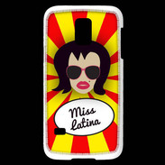 Coque Samsung Galaxy S5 Mini Miss Latina Brune