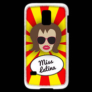 Coque Samsung Galaxy S5 Mini Miss Latina Chatain