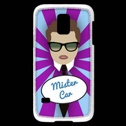 Coque Samsung Galaxy S5 Mini Mister Car Chatain