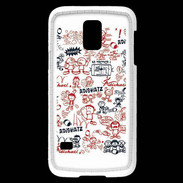 Coque Samsung Galaxy S5 Mini Adishatz All Over Rugby