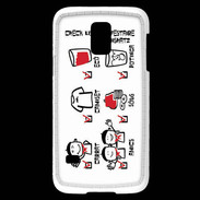 Coque Samsung Galaxy S5 Mini Adishatz Check Fest G