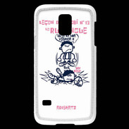 Coque Samsung Galaxy S5 Mini Adishatz Ruck rugby