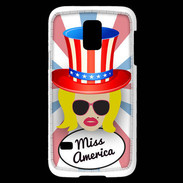 Coque Samsung Galaxy S5 Mini Miss USA Blonde