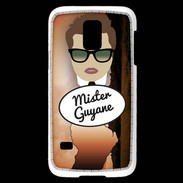 Coque Samsung Galaxy S5 Mini Mister Guyane Chatain