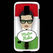 Coque Samsung Galaxy S5 Mini Mister Italie Brun