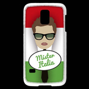 Coque Samsung Galaxy S5 Mini Mister Italie Chatain