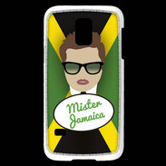Coque Samsung Galaxy S5 Mini Mister Jamaica Chatain