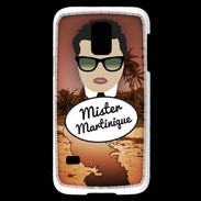 Coque Samsung Galaxy S5 Mini Mister Martinique Brun