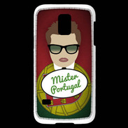Coque Samsung Galaxy S5 Mini Mister Portugal Chatain