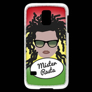 Coque Samsung Galaxy S5 Mini Mister Rasta Blanc