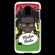Coque Samsung Galaxy S5 Mini Mister Rasta Black