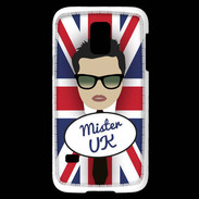 Coque Samsung Galaxy S5 Mini Mister UK Brun