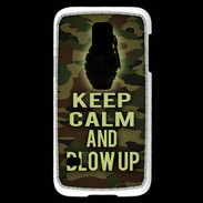 Coque Samsung Galaxy S5 Mini Keep Calm and Grenade Camouflage